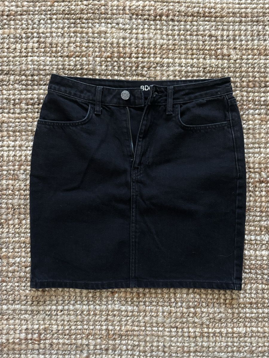 Jupes: BDG schwarzer Jeansrock – Neuf (Voir description) à Tägerwilen par vivlara