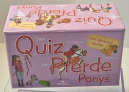 NEU OVP Quiz Lernspie Spiel PFERDE & PONY Geschenkidee ab 6