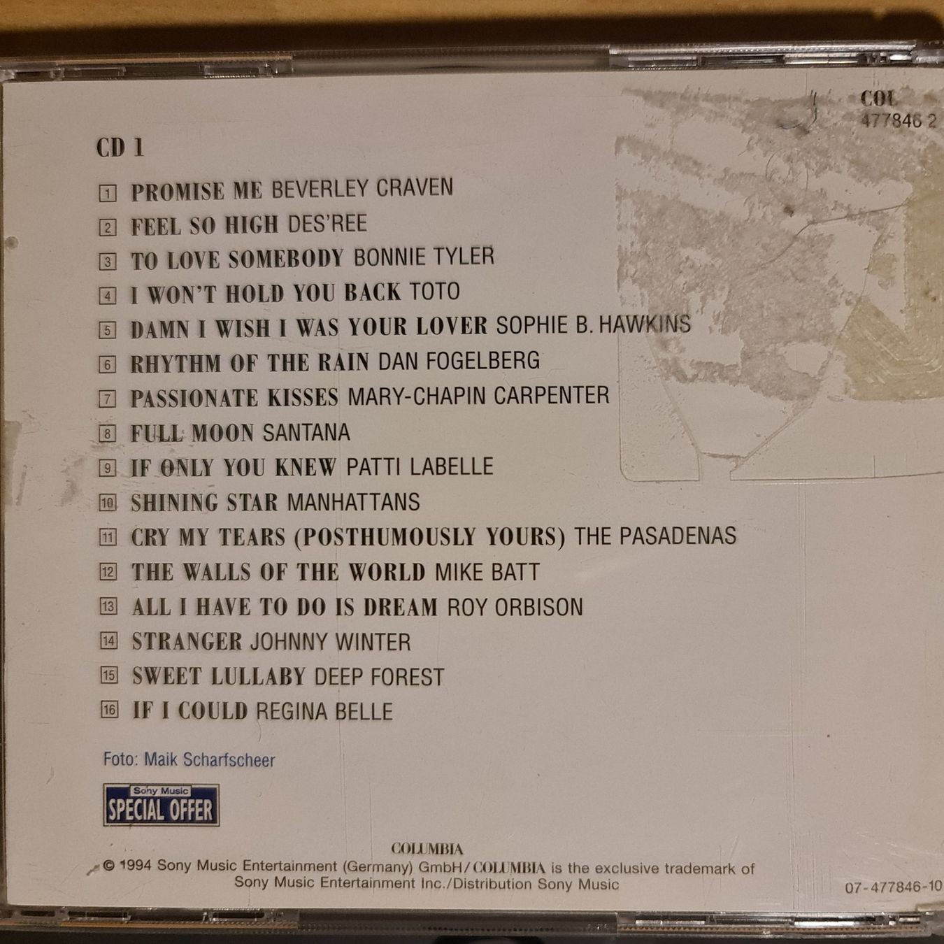 CD: CD Schmuse Songs Vol.4 – Usato da Dintikon venduto da Vexi 1