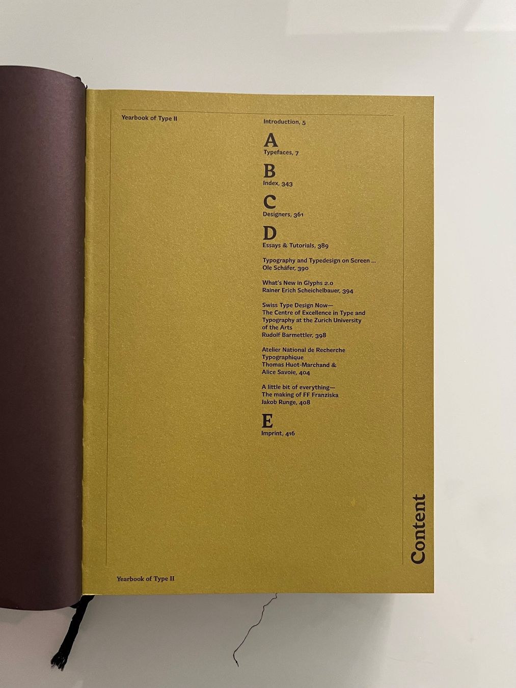 Libri: Yearbook of Type I & II – Usato da Renens VD venduto da ale_q6bz 2