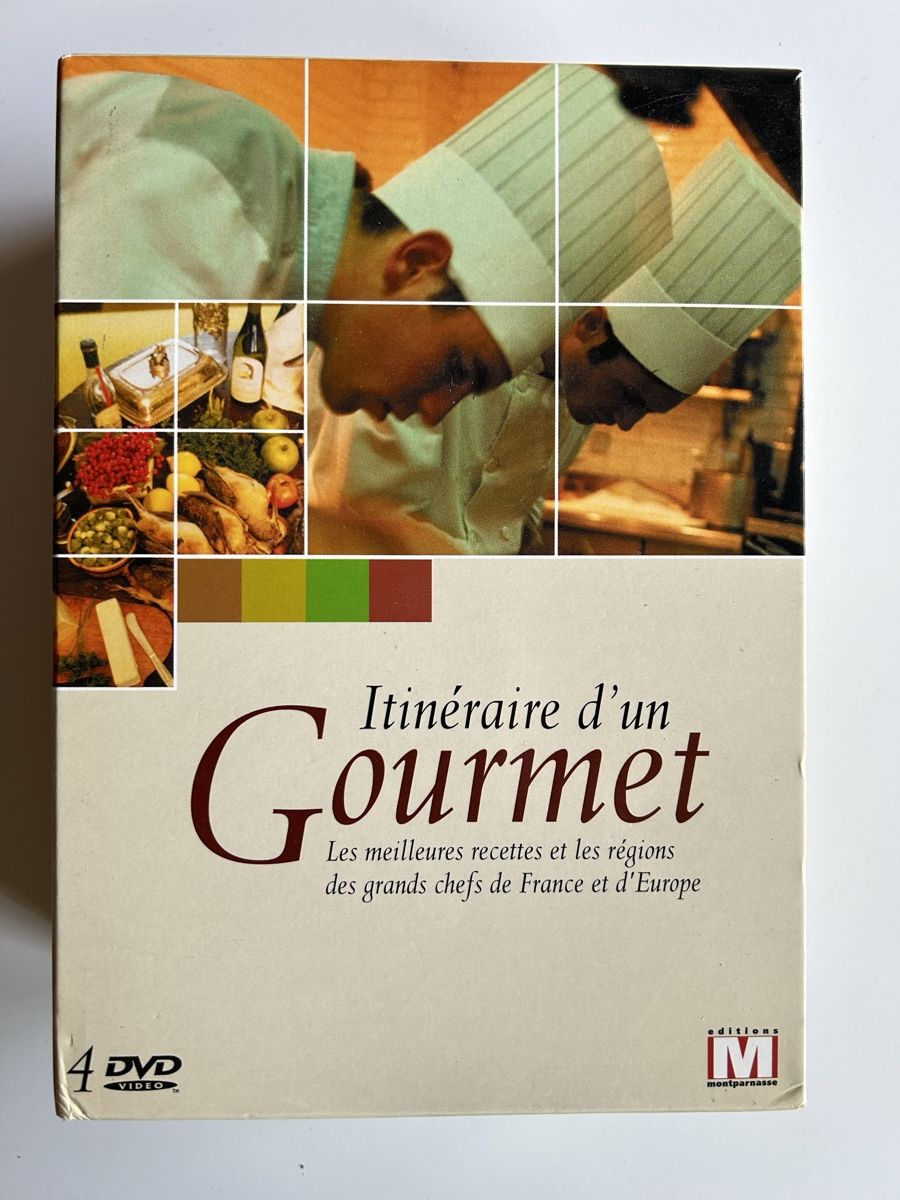 Alle DVDs: ITINÉRAIRE D’UN GOURMET 4 DVD – Gebraucht aus St-Cierges von Crisi53