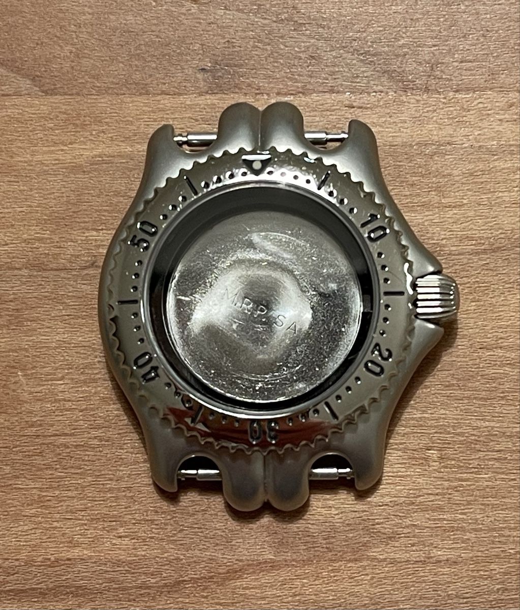 Tag Heuer Uhren: Vintage TAG HEUER Edelstahl Gehäuse S99.015 oder diverse – Neu (gemäss Beschreibung) aus Embrach von Canderau