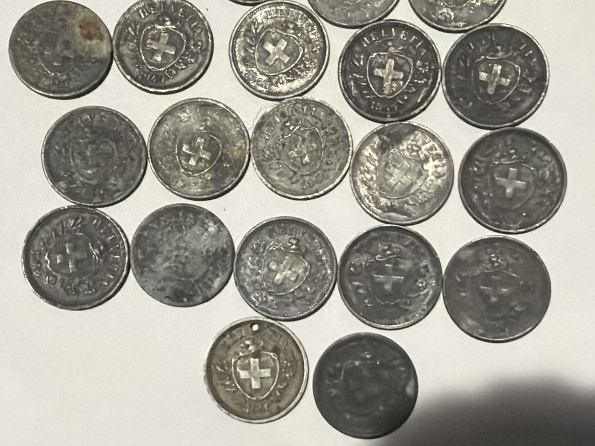 Tutti le monete: 1 Rappen lot – Usato da Hittnau venduto da Pat_yl7f 2