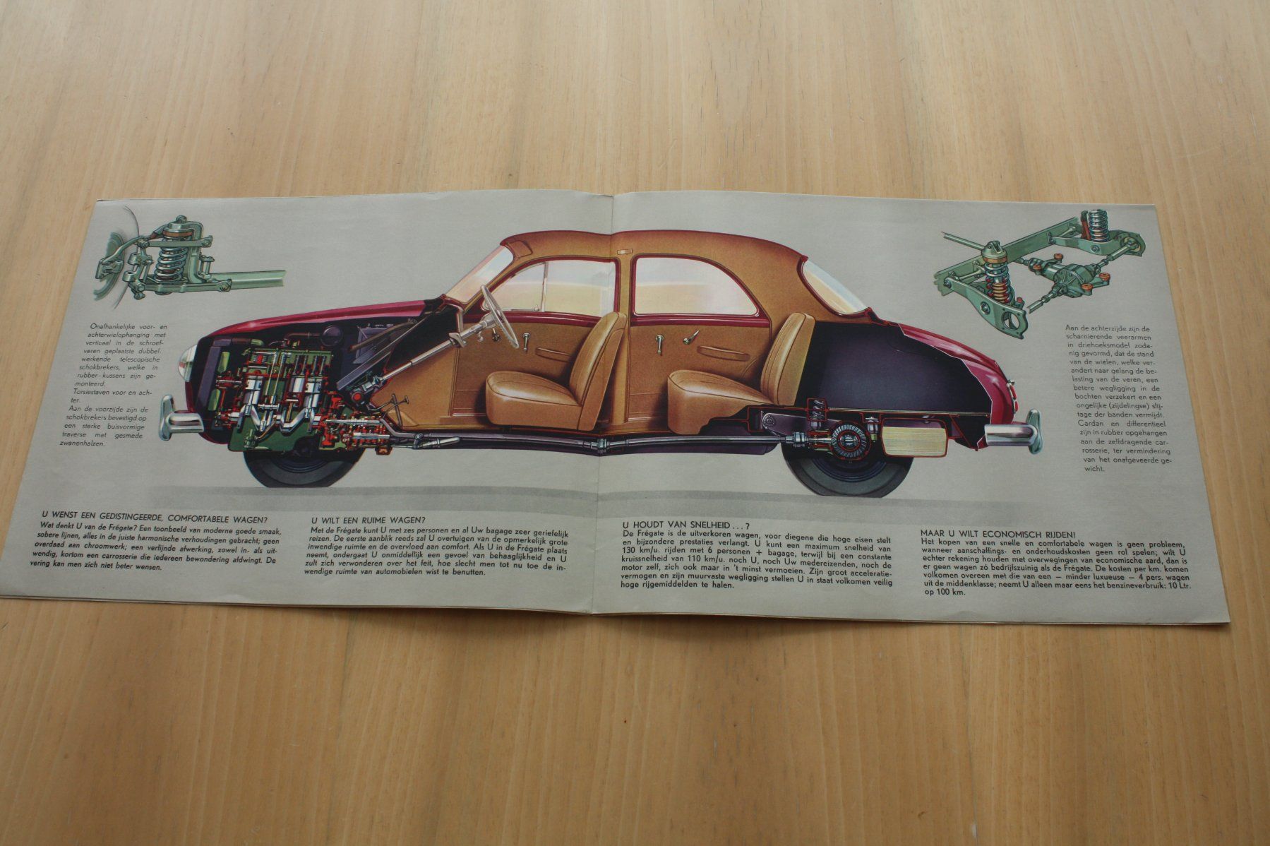 Renault Documents: Renault Frégate Prospekt – D'occasion à Wikon par erwin400 1