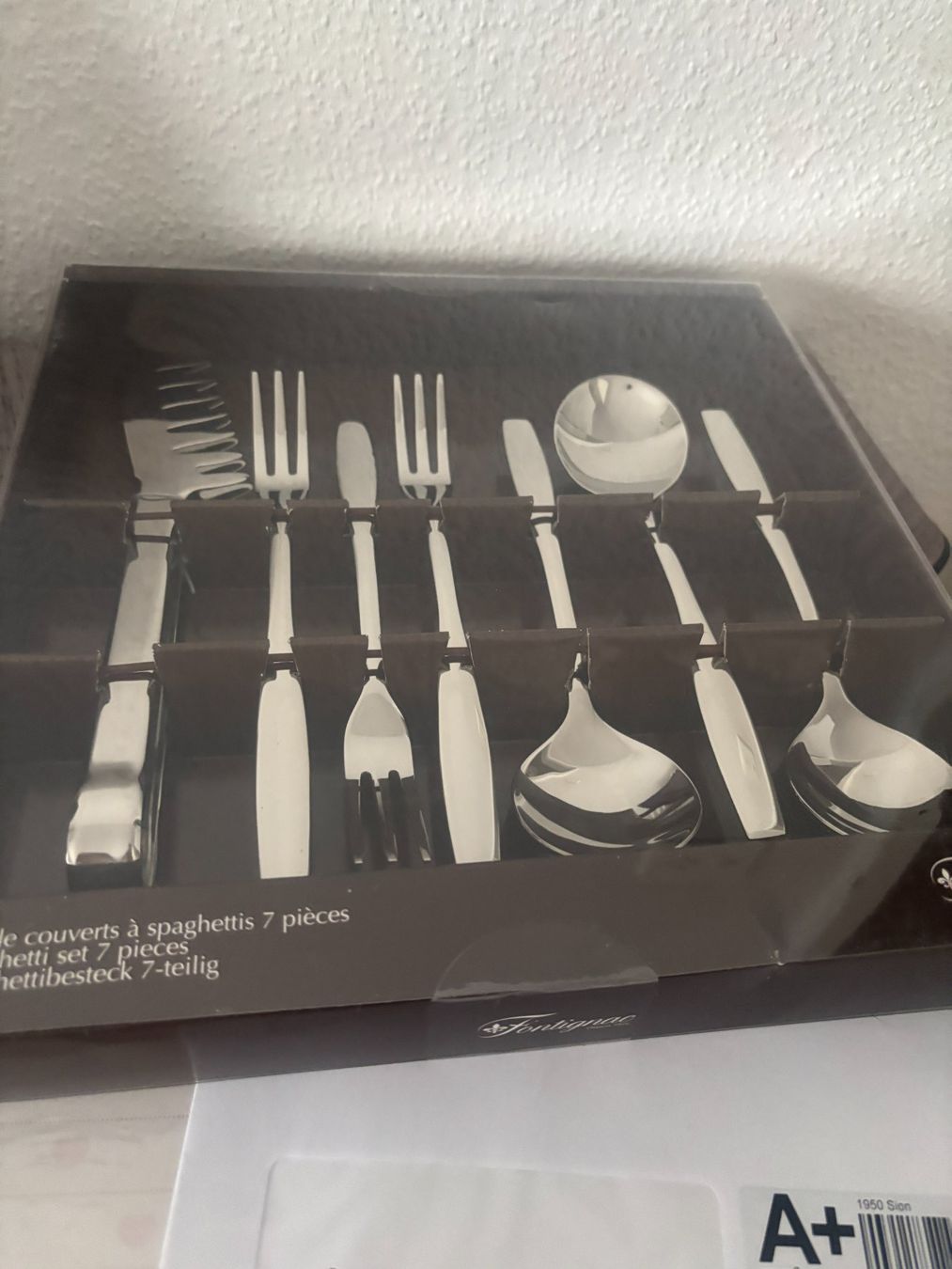 Bestecksets: Fontignac Spaghetti-Besteck Set, 7-teilig x 2 Stk Set – Neu und originalverpackt aus Wallisellen von ASZT 2