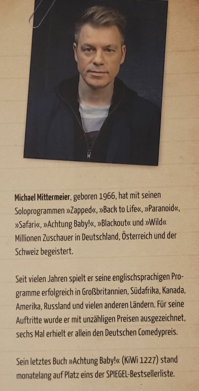 Libri: Die Welt für Anfänger -  Michael Mittermeier – Usato da Zürich venduto da Avd 8
