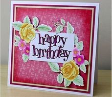 HAPPY BIRTHDAY STANZSCHABLONE (C)