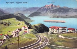 Rigi Staffel // 1910 Zeppelin Ballon // Luftfahrt