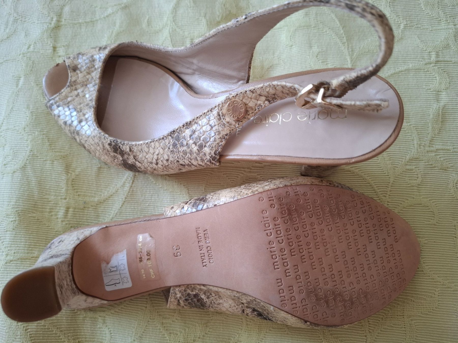 Scarpe da donna: Sandalen Marie Claire 39 – Usato da St.Gallen venduto da LaMiSa 2