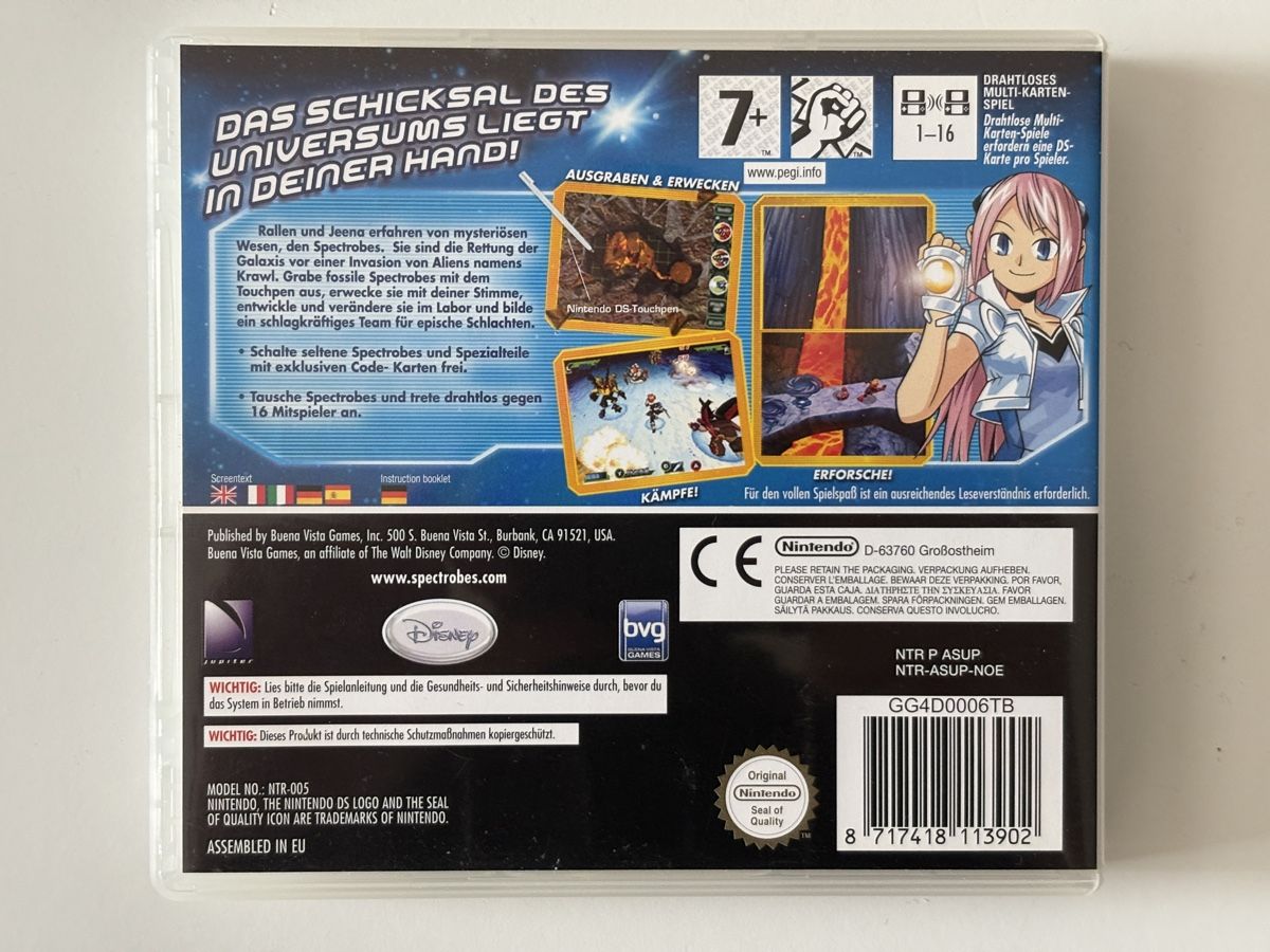 Nintendo Spiele: Nintendo DS Games "Spectrobes 1 & 2" inkl. Karten – Gebraucht aus Baden von Salester9 1