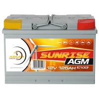 AGM Solar Akku 12V 120Ah SUNRISE