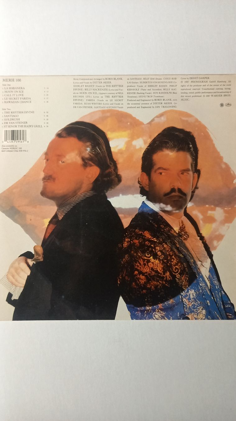 Dischi in vinile: Yello - One Second - LP Schallplatte – Usato da St. Gallen venduto da Bir_Rer 1