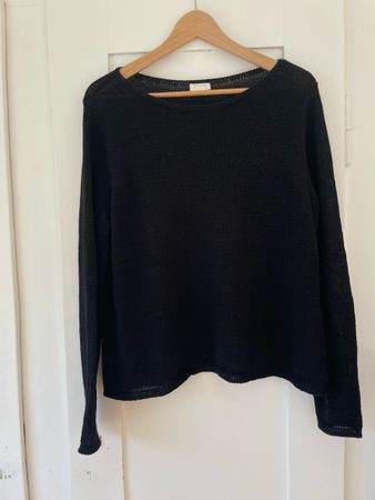Schöner VILA Strickpullover / Pullover Schwarz Gr. L – Neu!