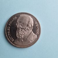 Gedenkmünze Goztfried Keller