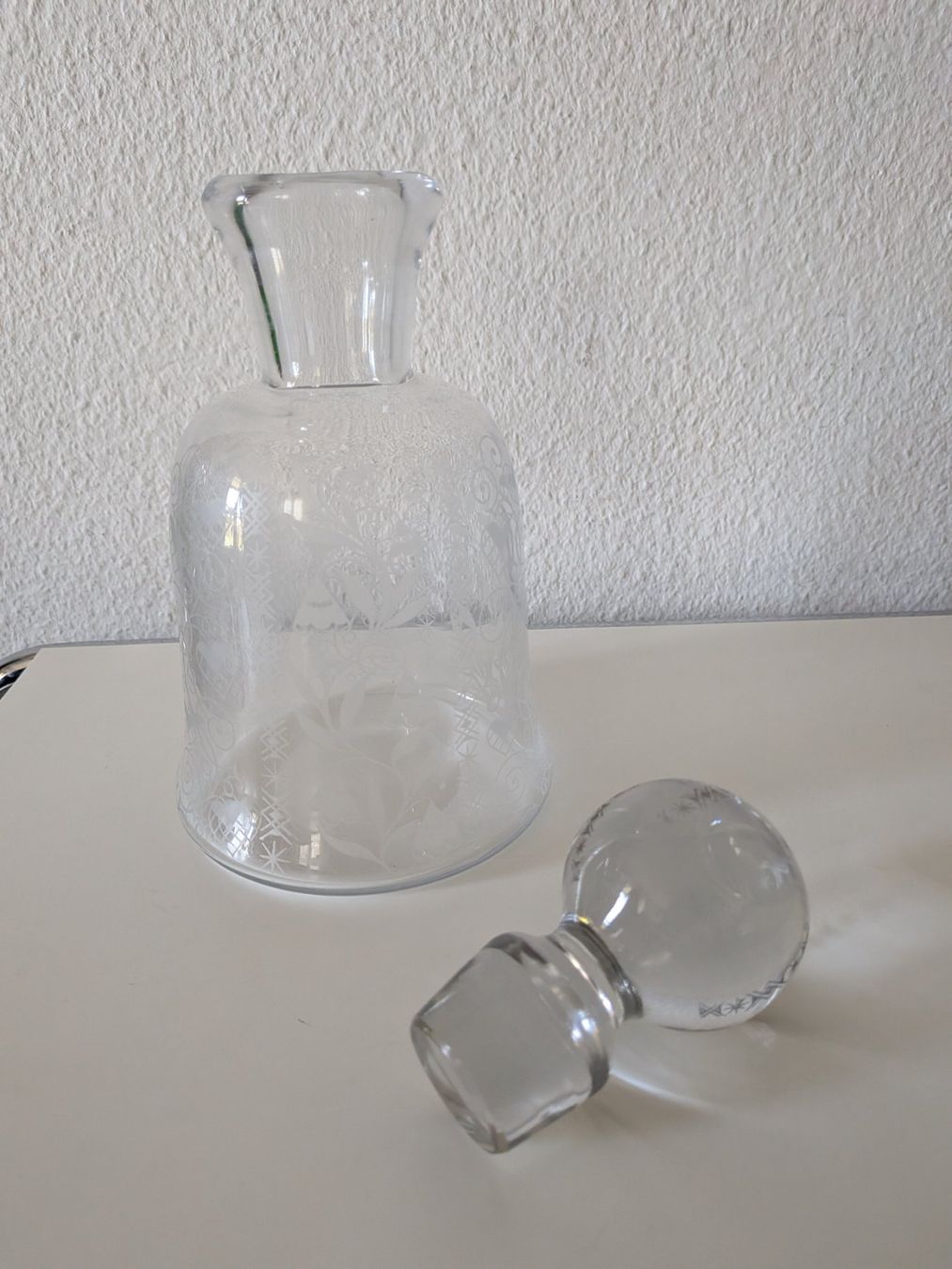 Caraffe: Baccarat Karaffe mit Zapfen – Usato da Emmen venduto da Brockofsky 3