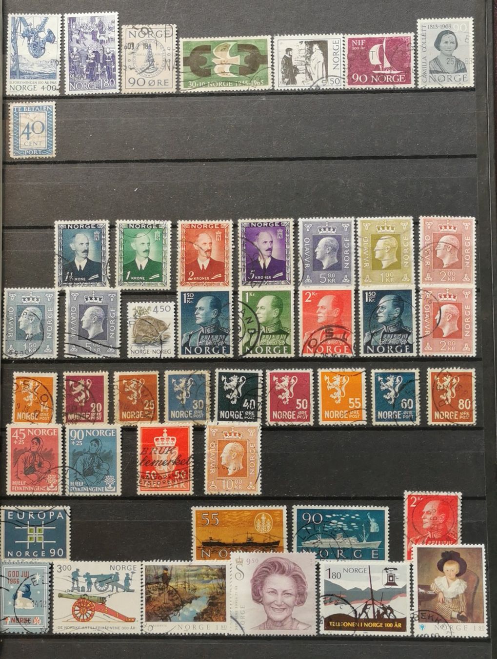 Alle Briefmarken: Norwegen – Gebraucht aus Aadorf von Chnorli-Furz 5