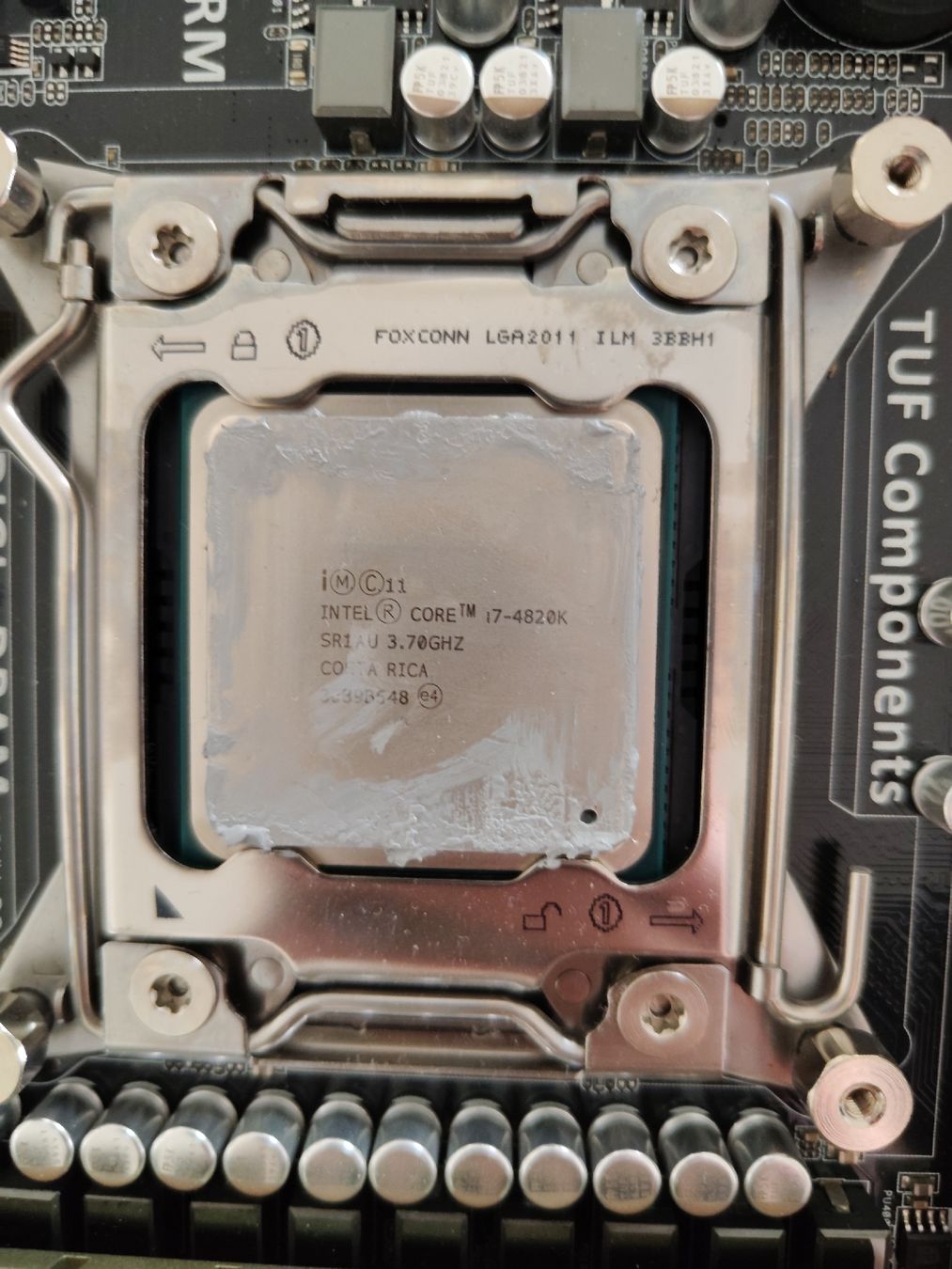 Asus Schede madri: Asus Sabertooth X79 Mainboard mit Intel i7 4820k Bundle – Difettoso da Gasel venduto da Realrumblejack 2
