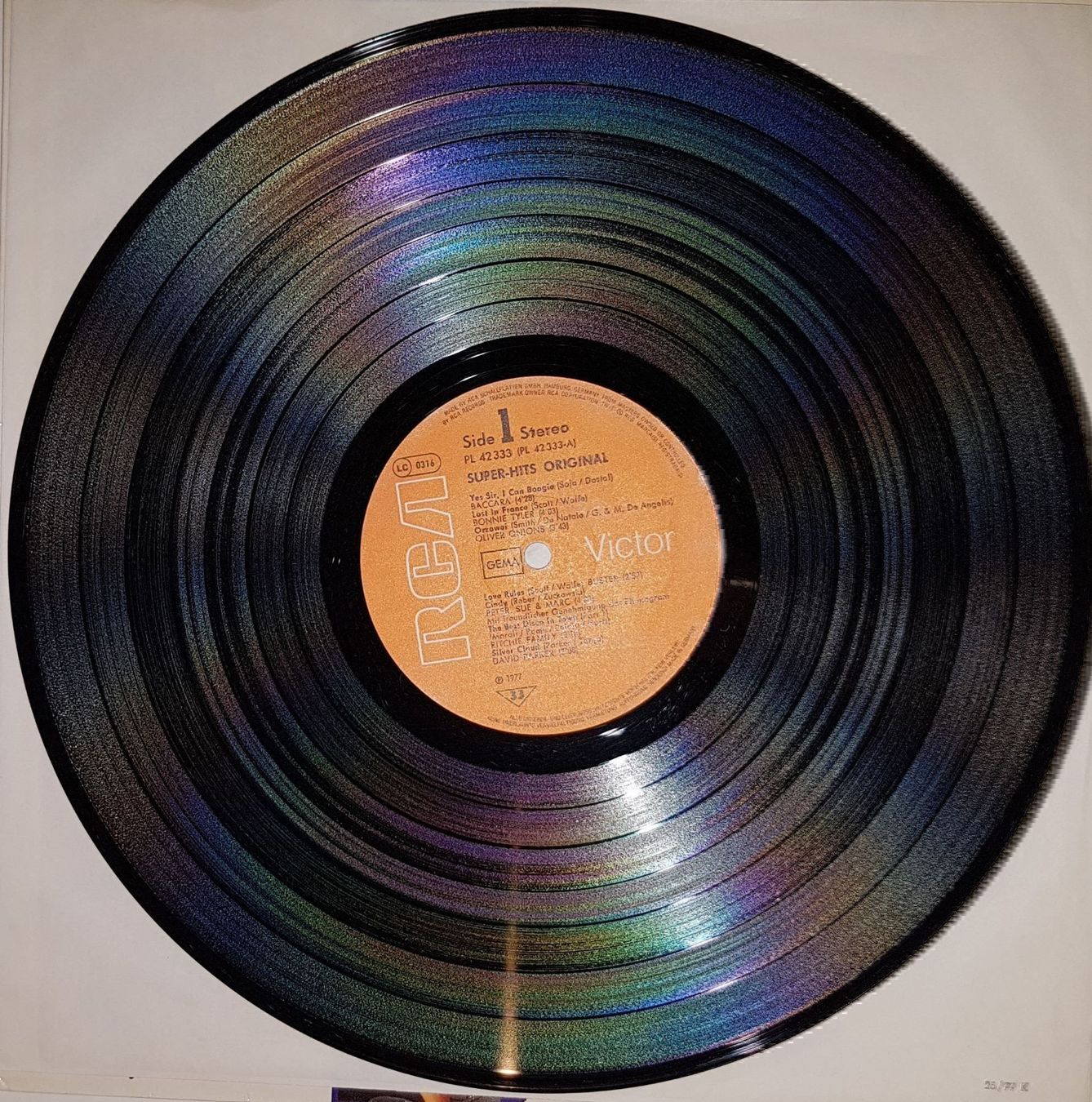 Dischi in vinile: Super Hits Original – Usato da Zürich venduto da Avd 2