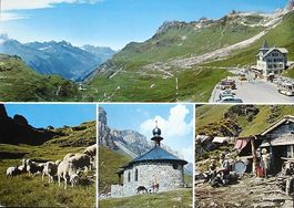 2x AK KLAUSENPASS Auto, Postauto, Schafe