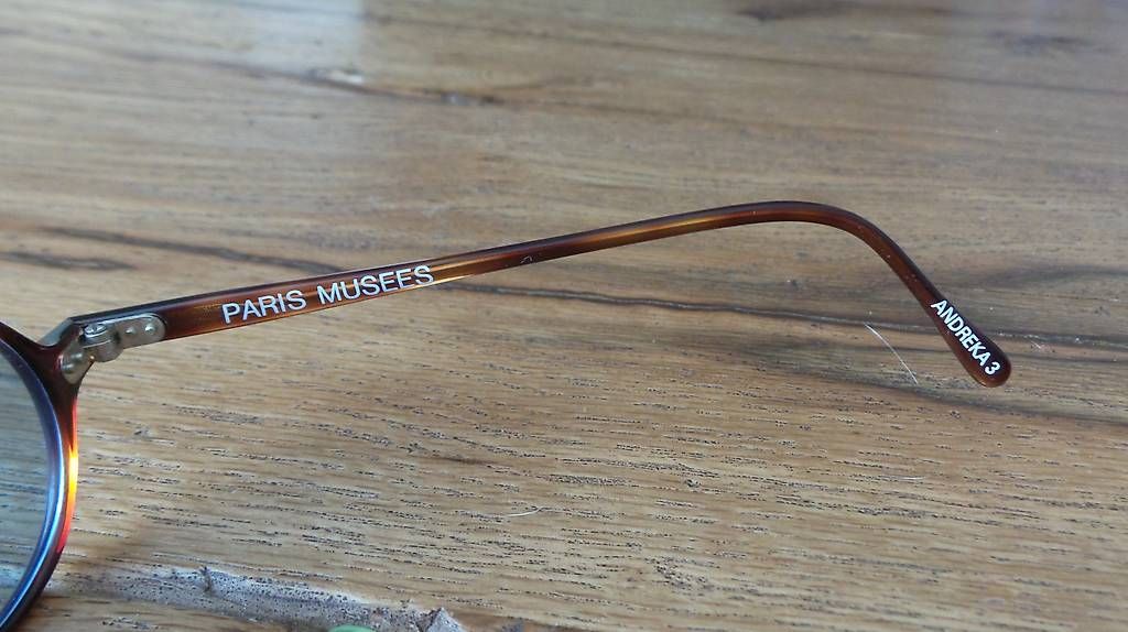 Lunettes & Verres: Paris Musée 1989 / Brille blau – D'occasion à Muttenz par einfach-schoen 1