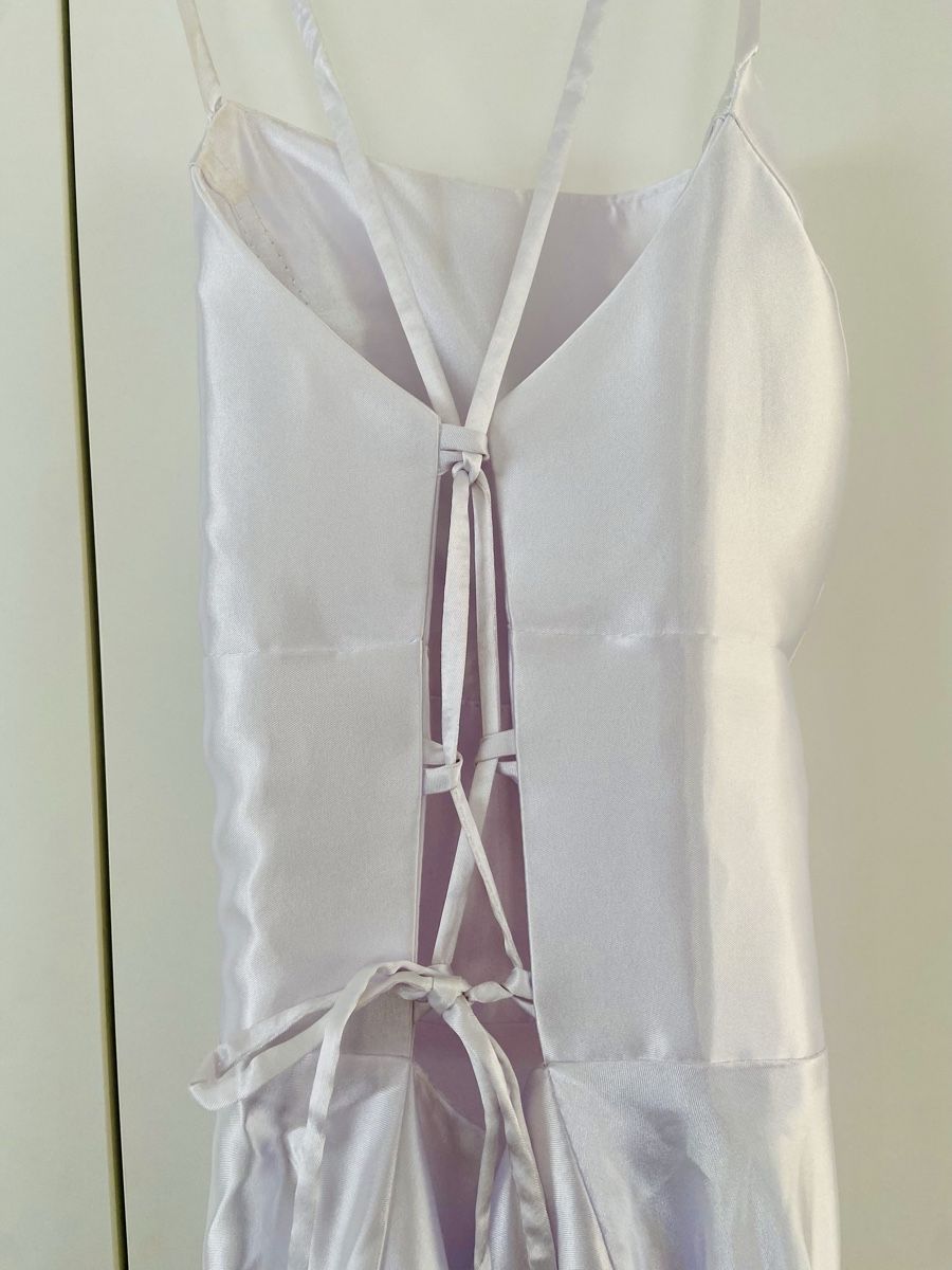Kleider: Hochzeitskleid glänzend mit Bustier – Neu (gemäss Beschreibung) aus Baar von gioia016 1