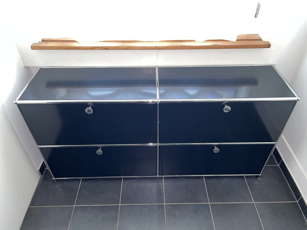 USM Scaffali: USM Haller Sideboard 2x2 (mit Schubladen) – Usato da Biel/Bienne venduto da juliebazzini 2