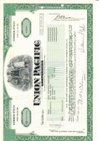 Original-Aktie der Union Pacific Corp., 17.2.1979