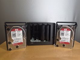 Synology DiskStation ds412+ 6TB WD30EFRX WD Red NAS HDD