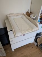 Ikea Malm Kommode mit selbstgemachten Wickelaufsatz