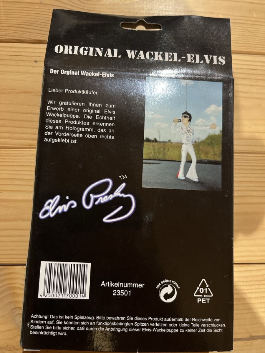 Statuette: Wackel-Elvis  – Nuovo e nell'imballaggio originale da Bärschwil venduto da yamaha022 1