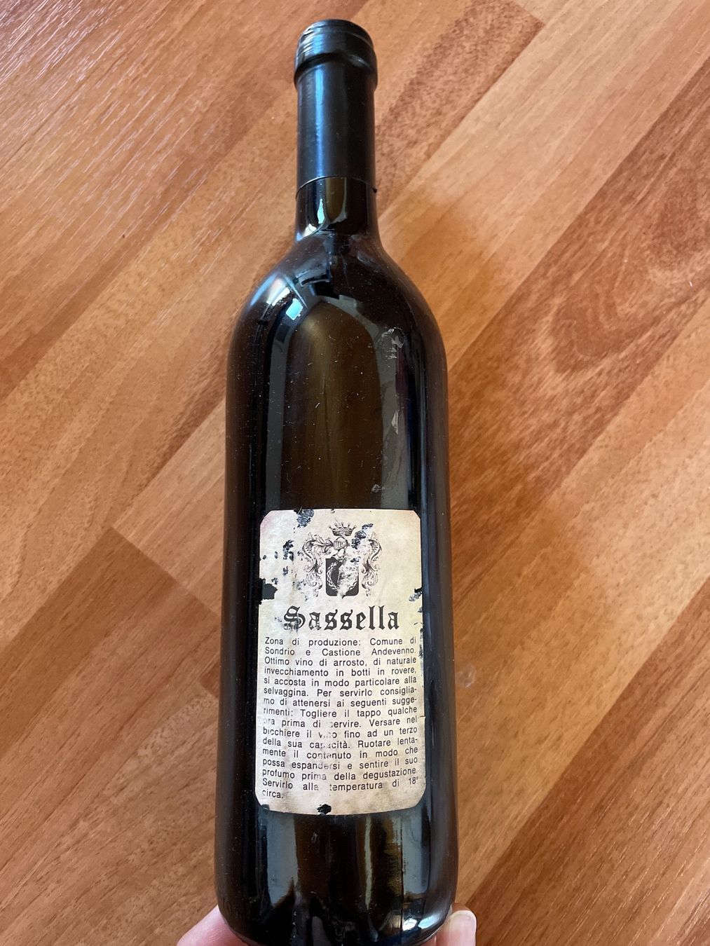 Vino: Wein alt vermutlich 1982 – Usato da St.Gallen venduto da maierm01 1