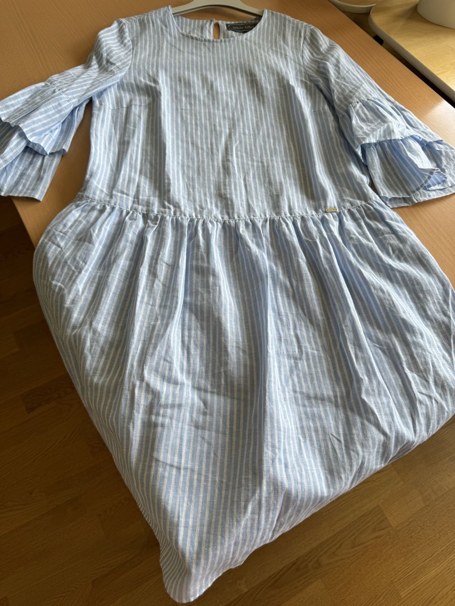 Vestiti: Robe WHITE LABEL, rayée bleu et blanc, taille 36/38 – Nuovo e nell'imballaggio originale da Morges venduto da sandy069 1