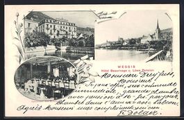 Weggis, Hotel Beaurivage und Löwe-Pensi
