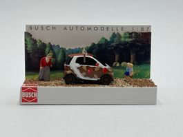 Busch 99085 1:87 Smart Coupe '07 Hänsel & Gretel mit Figuren