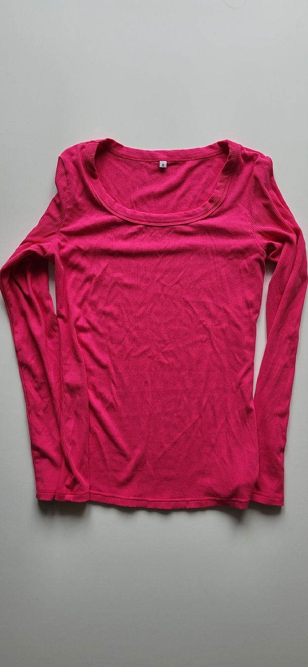 Top: Pinkes Longsleeve Shirt, Grösse S – Usato da Emmenbrücke venduto da tazuza 1