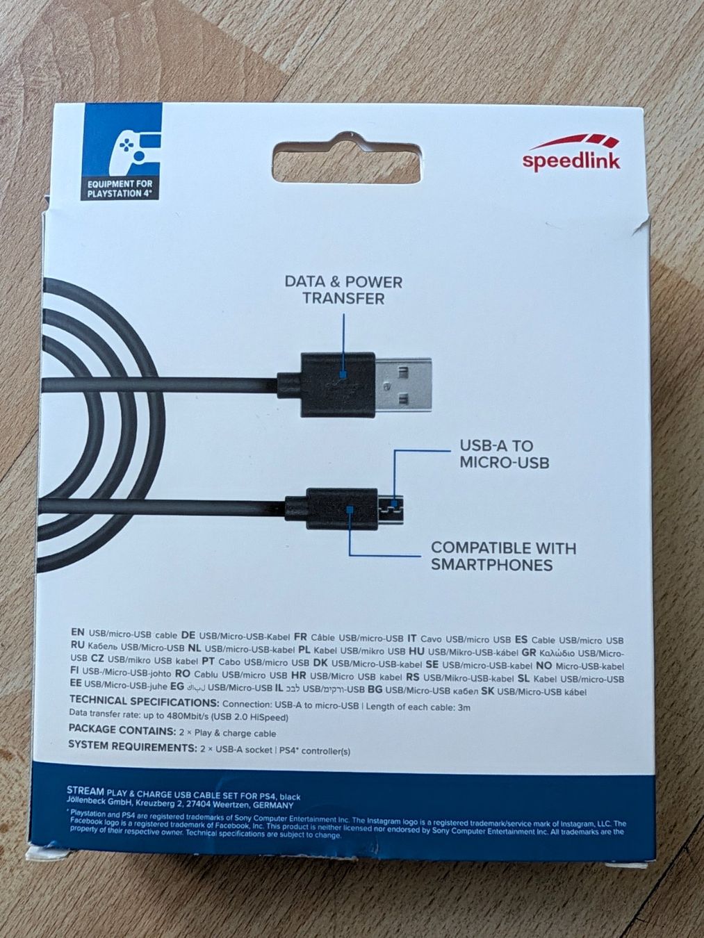 Cavi: USB / Micro USB – Nuovo e nell'imballaggio originale da Zürich venduto da egosamtweich 1