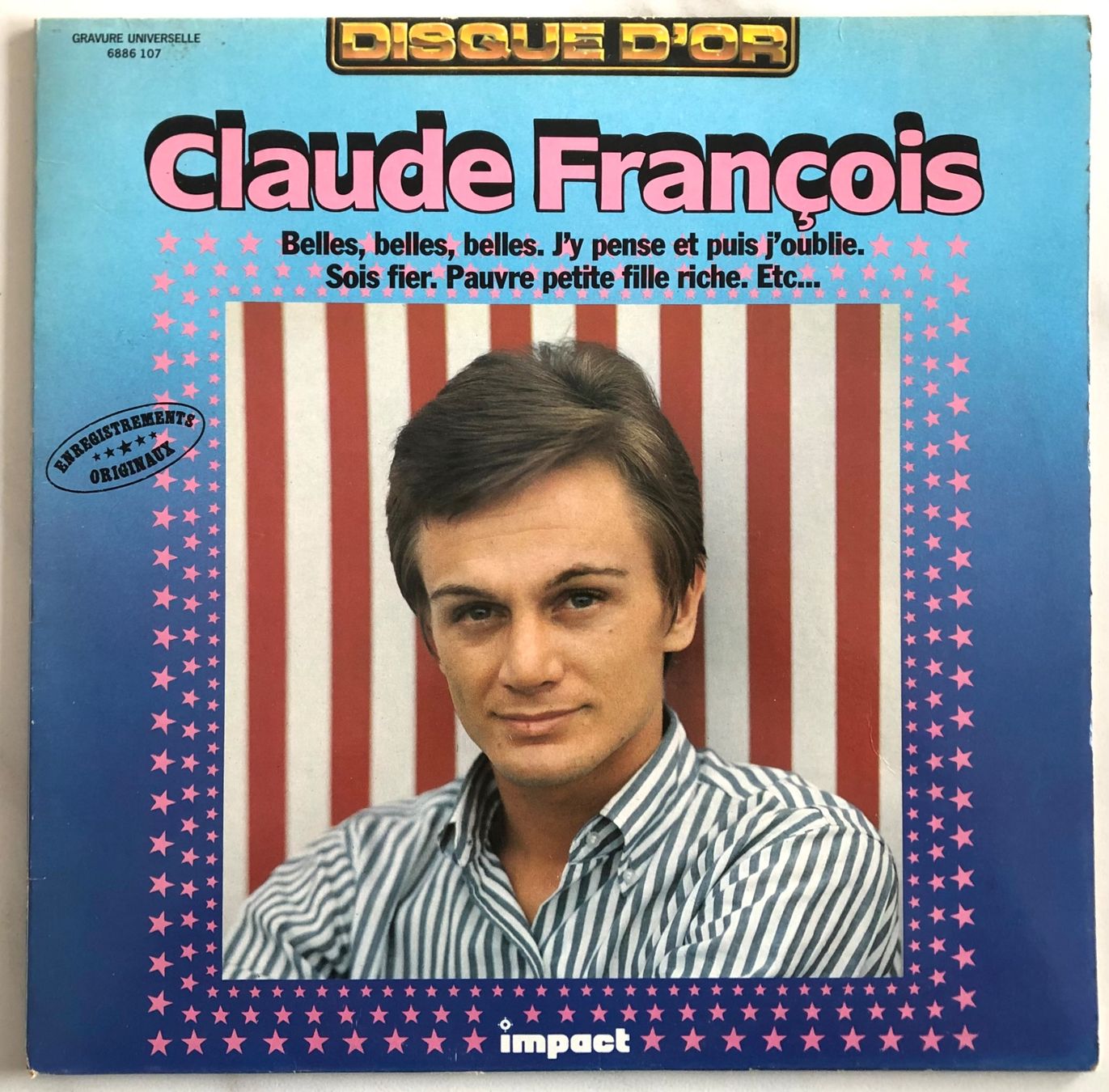 Schallplatten: CLAUDE FRANÇOIS - CLAUDE FRANÇOIS – Gebraucht aus Poliez-Pittet von Newtown-Records