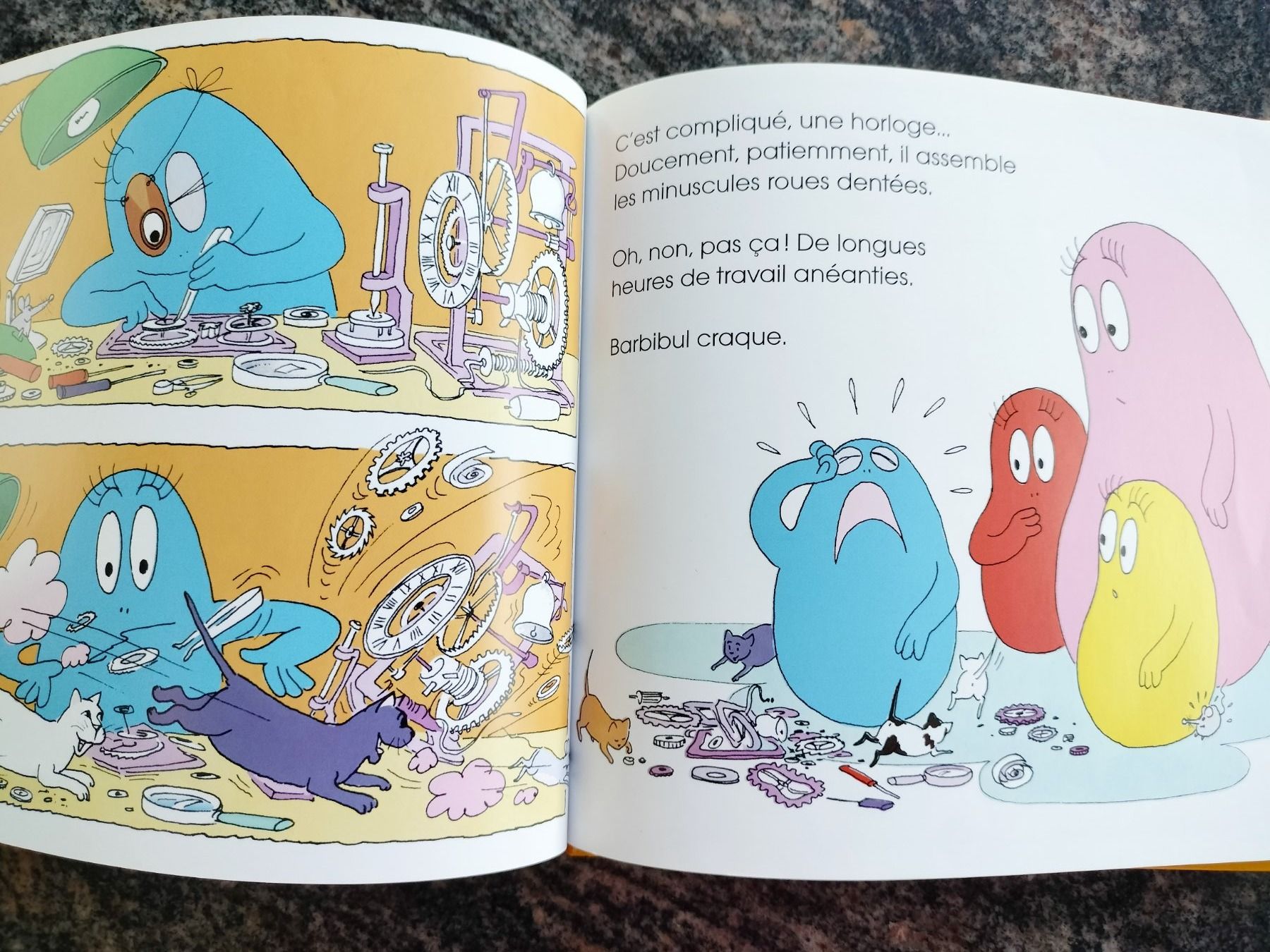 Libri: Barbapapa Les Horloges – Usato da Cortaillod venduto da rozinna 7