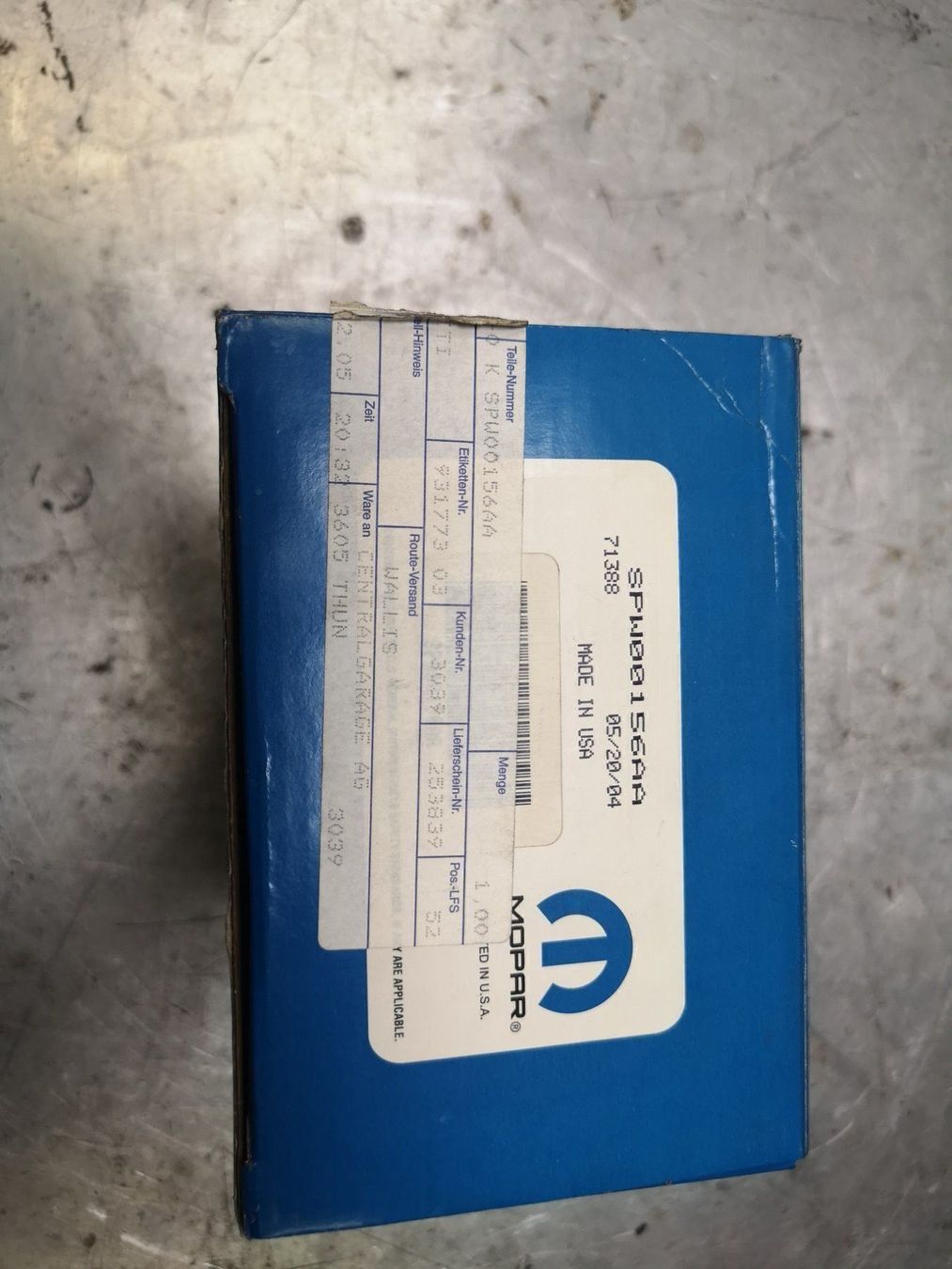 Tutti pezzi di ricambio auto: Zündkabel Jeep SPW00156AA/ K83300156AB – Nuovo e nell'imballaggio originale da Matten b. Interl venduto da Hardergarage 1