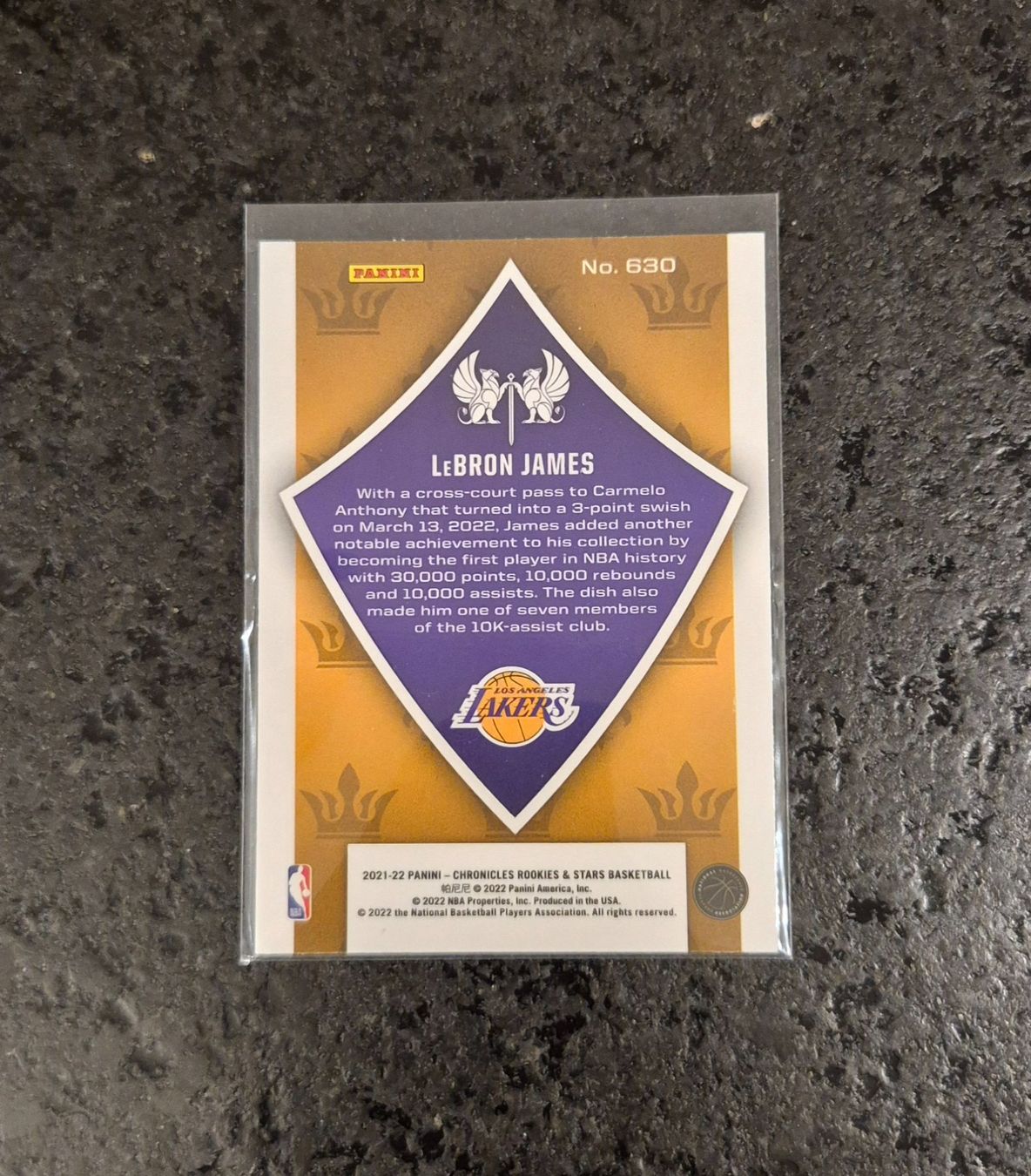 Topps Sammelbilder & Trading cards: Lebron James - Lakers - Panini – Neu (gemäss Beschreibung) aus Burg AG von Danoe 1