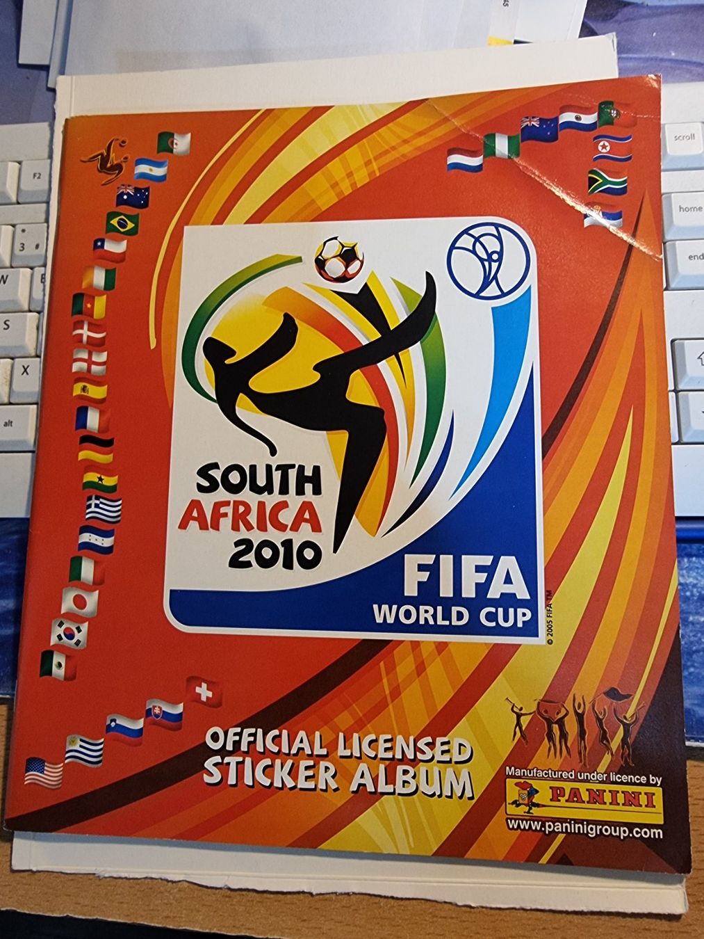 Panini Album: panini wm 2010 leeralbum international – Usato da Oberglatt ZH venduto da paninistickersworld