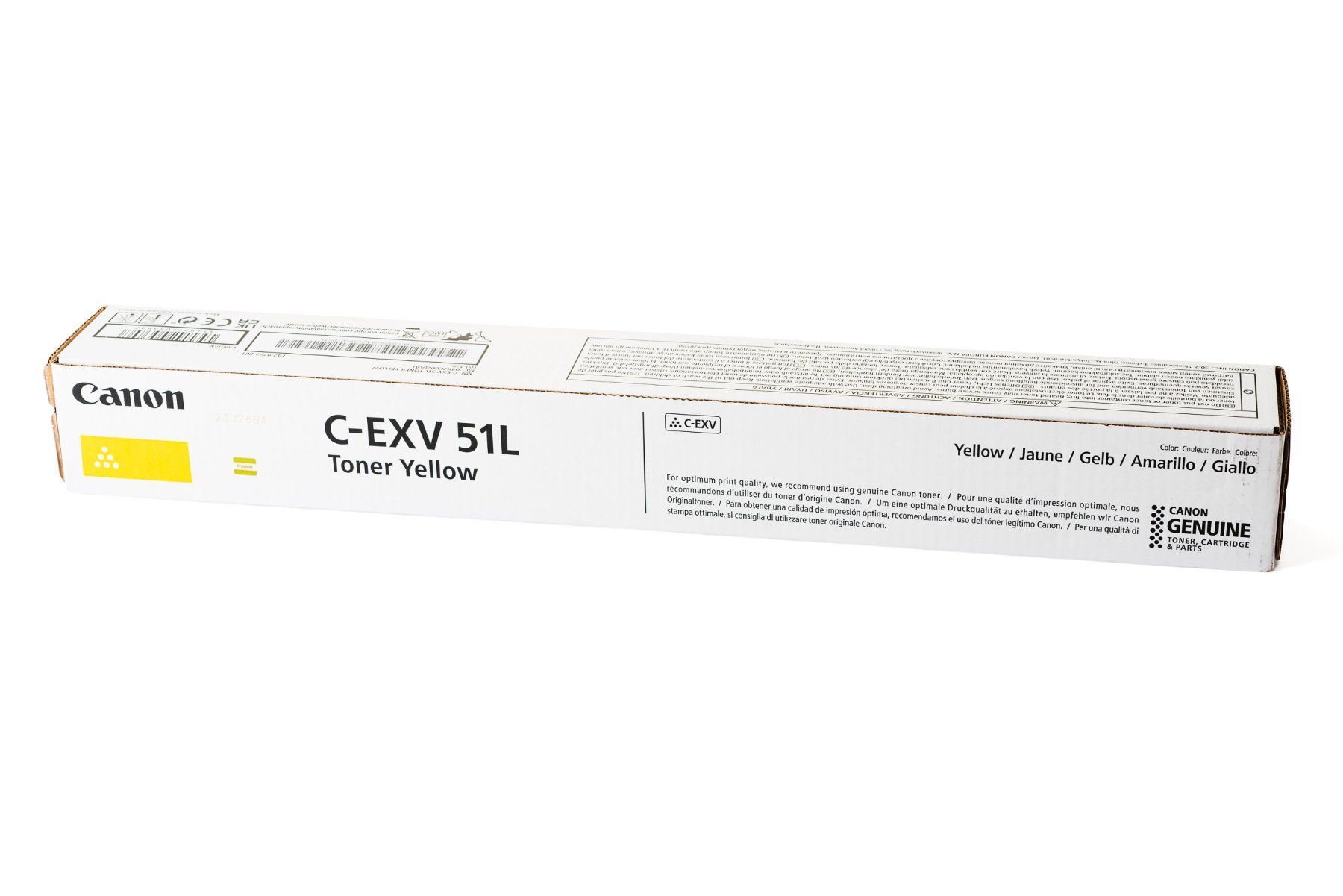 Canon Cartucce per stampanti & toner: Canon C-EXV-51 L Toner Yellow – Nuovo e nell'imballaggio originale da Ennetbaden venduto da petit-plus