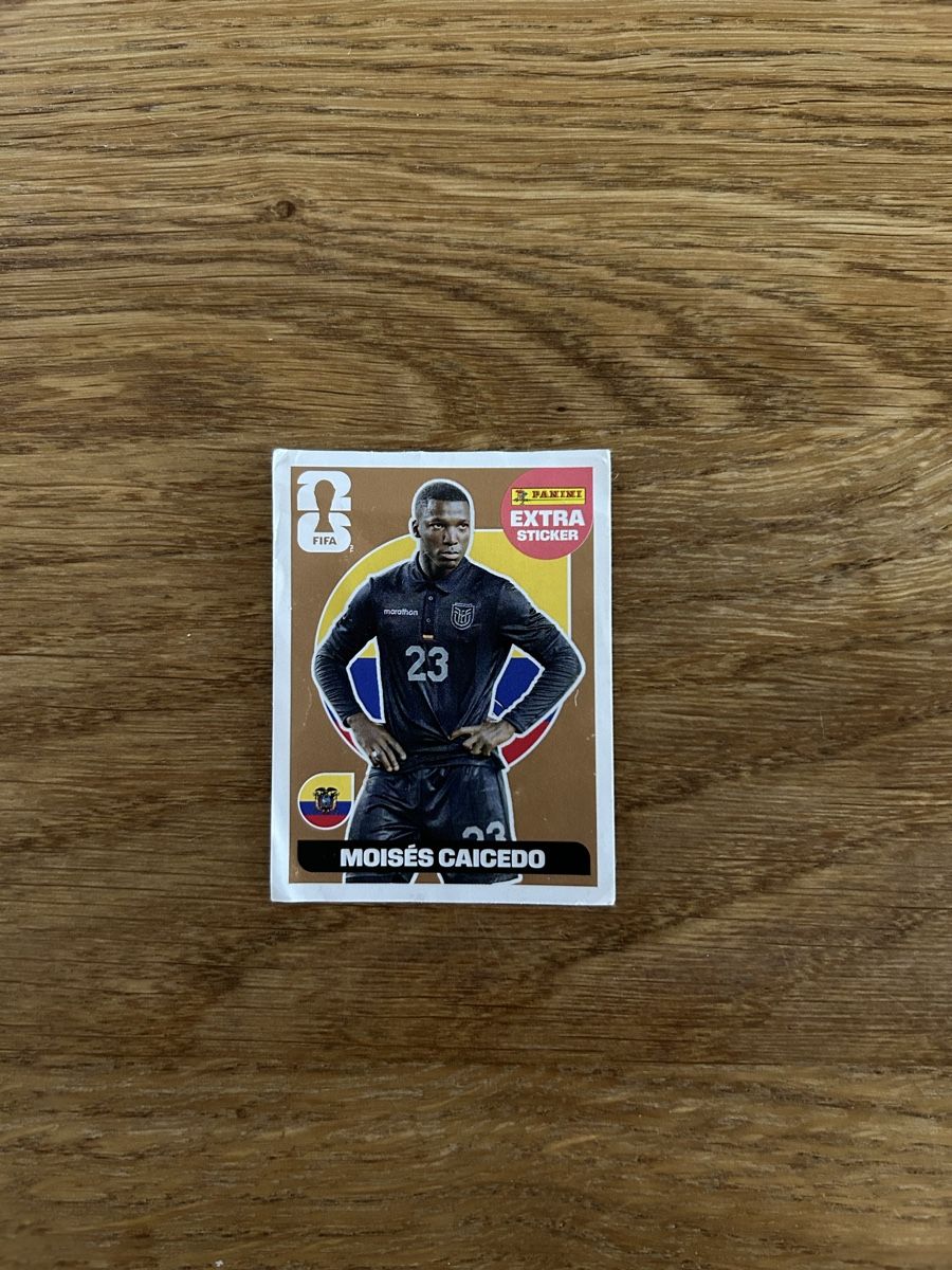 Panini Cartes à collectionner: Moisés Caicedo Bronze Extra Sticker – D'occasion à Winterthur par seri_bo