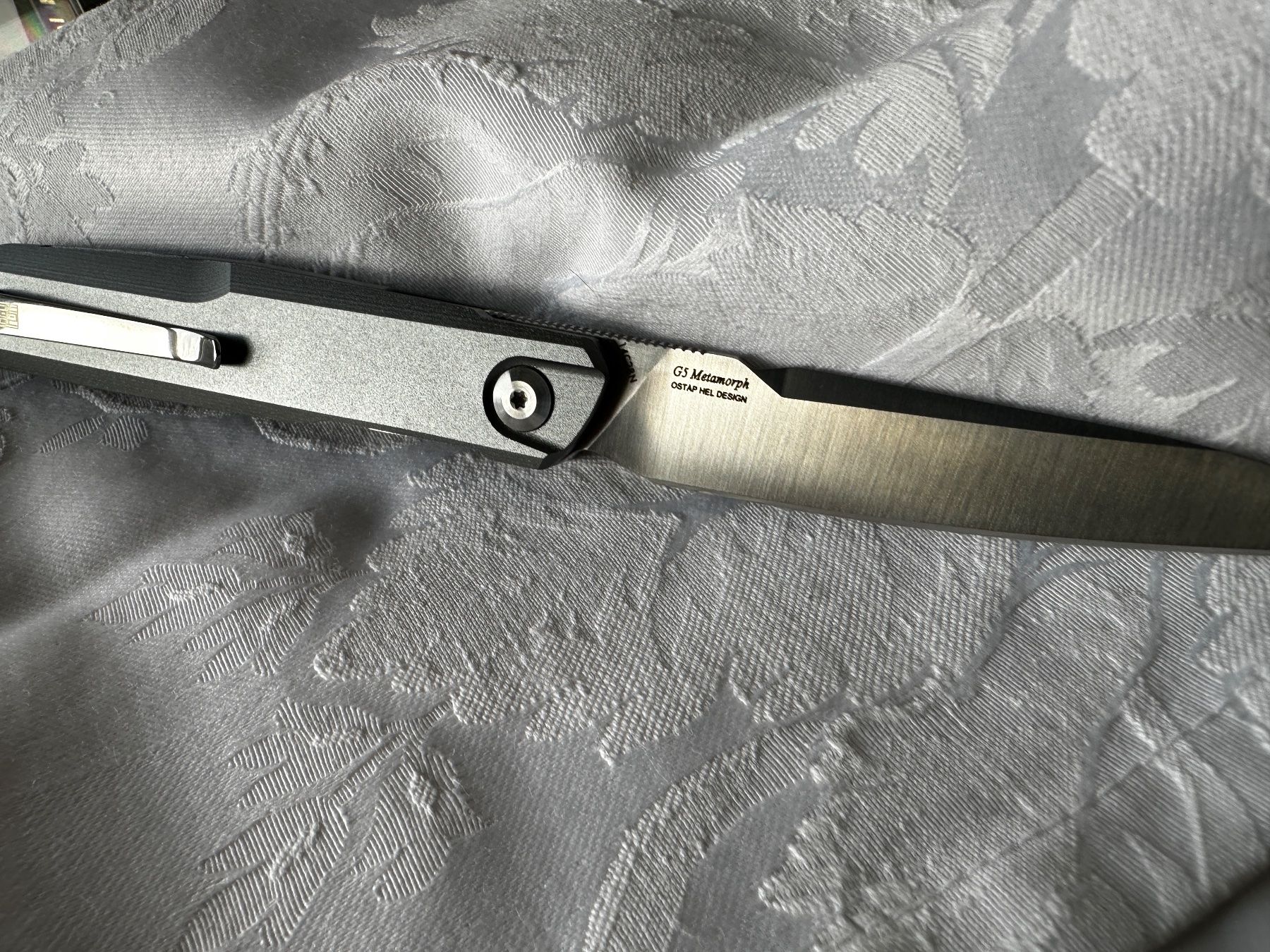 Taschenmesser: Real Steel Metamorph G5 Soft Grey – Neu und originalverpackt aus Worblaufen von Sissi10