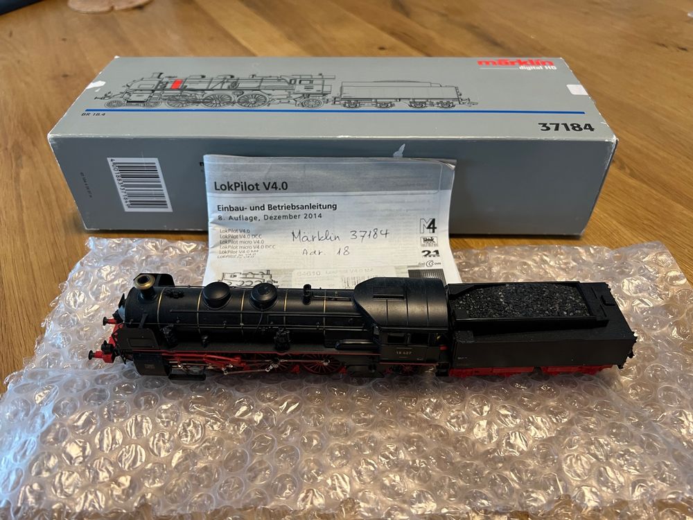 Märklin 37184 Dampflokomotive BR 18.4 (Gebraucht) in St. Gallenkappel ...