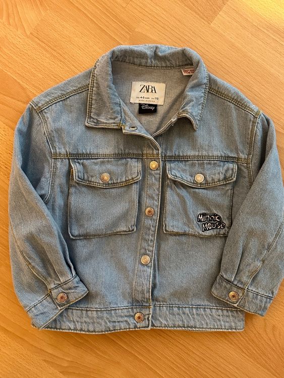 Veste en clearance jean minnie fille