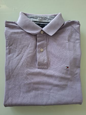 Polo Tommy Hilfiger XL lilas - parfait pour l'été!