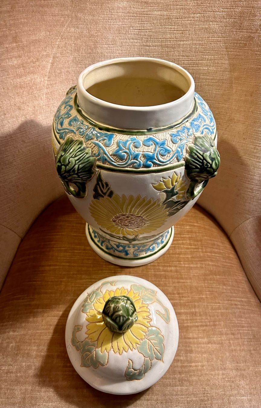 Vasi & Recipienti: Potiche balustre chinoise et son couvercle – Usato da Petit-Lancy venduto da Pierre_le_voyageur 2