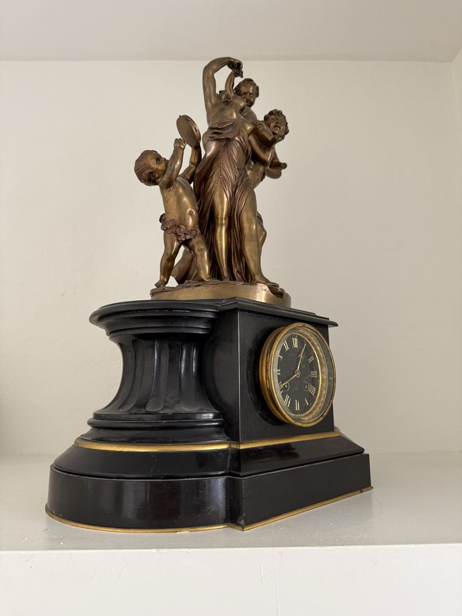 Orologi da terra & Orologi da parete: Französische Marmorpendule / revidiert – Usato da Lupsingen venduto da slb_2wtb 1
