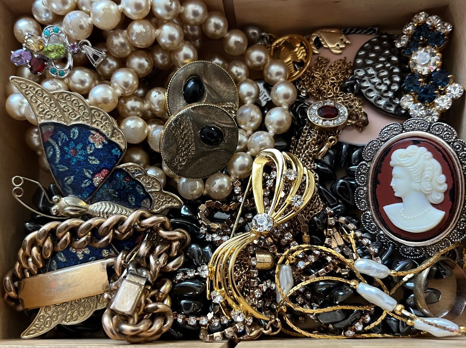 Lot de bijoux fantaisie vintage | Kaufen auf Ricardo